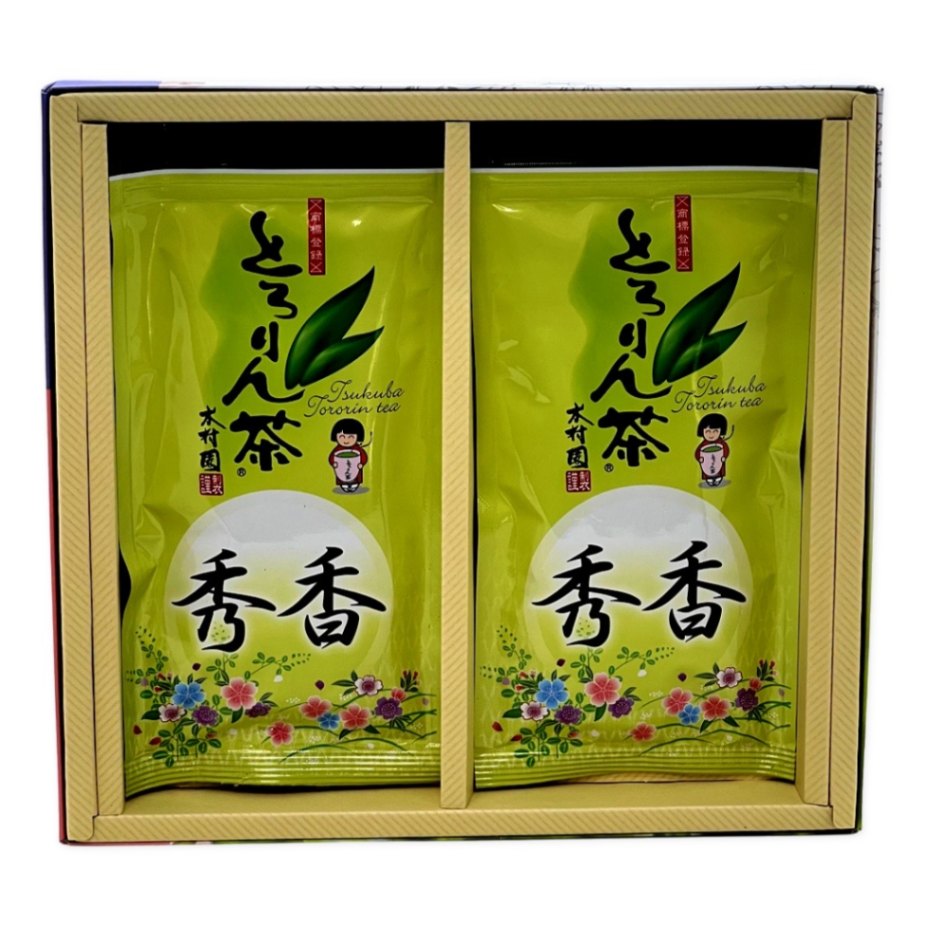 とろりん茶秀香100ｇ2本箱詰