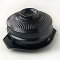 トゥッペギ　直径17cm×1個、フタ、メラミン製トレー付き トゥペギ サムゲタン　チゲ鍋に（直径170mm・内径157mm・深さ80mm）韓国 土鍋 トッペギ　常温便・クール冷蔵便可|調理器具