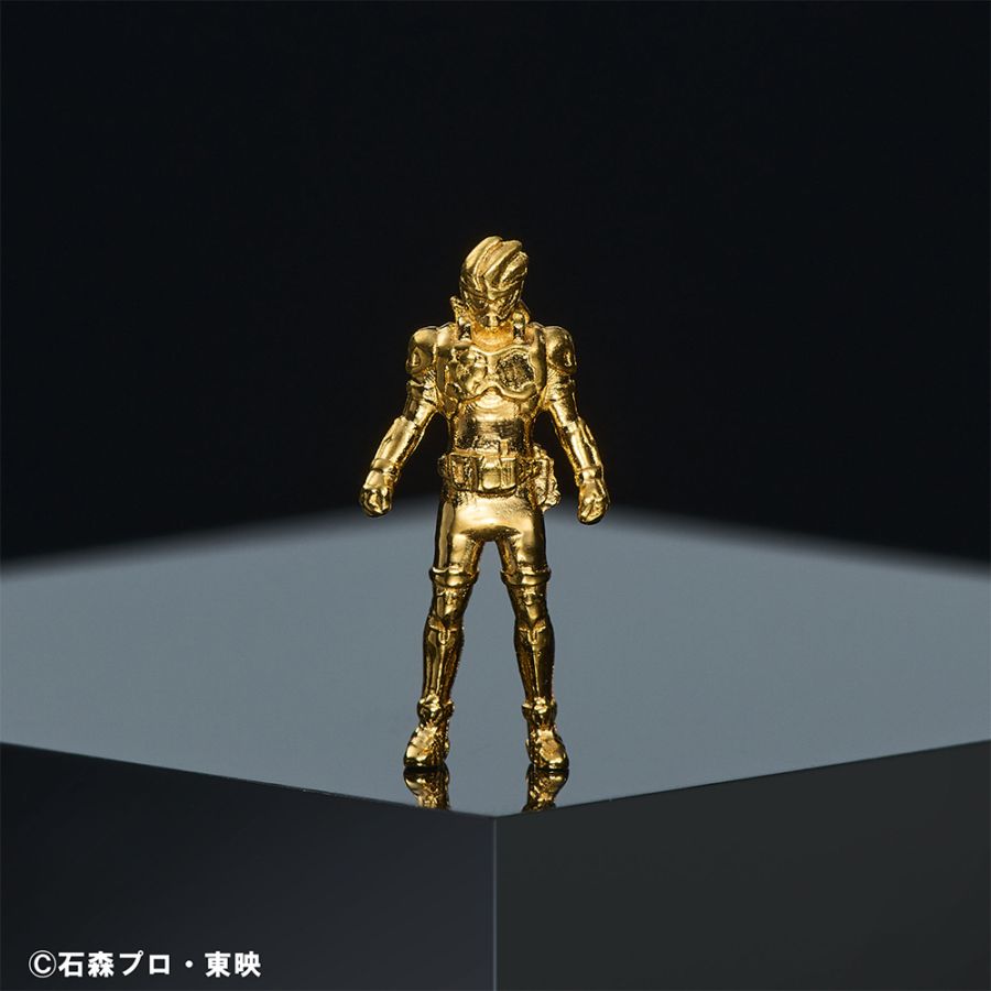 【受注生産・限定100体】仮面ライダーエグゼイド アクションゲーマーレベル2　純金立像 1g
