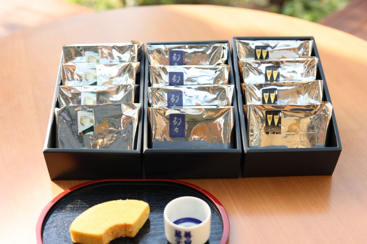 Sake Baumギフト】Sake Baum3種類×各4（幻々＆シャンパーニュ＆白