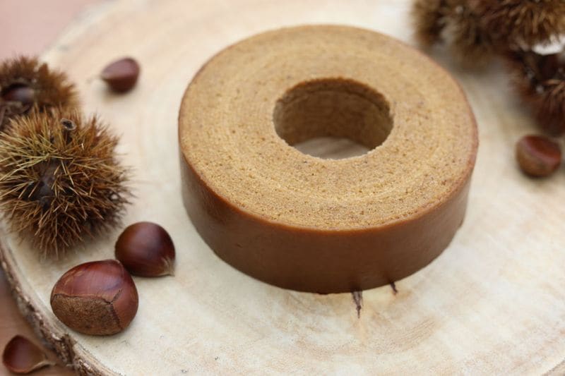 【秋限定】【数量限定】くりバウムクーヘン