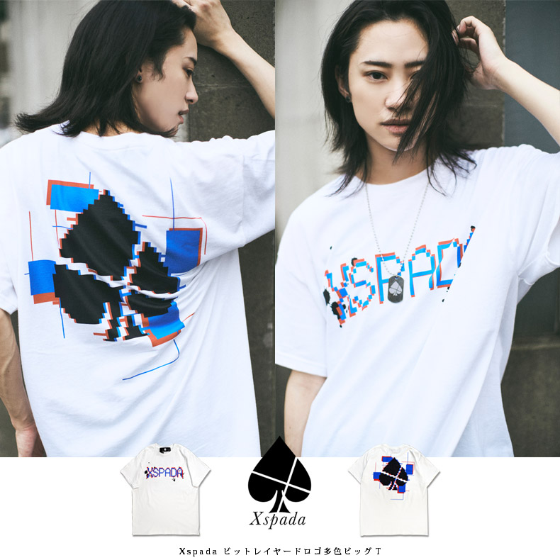 中山咲月プロデュース】<br>Xspada ビットレイヤードロゴ多色