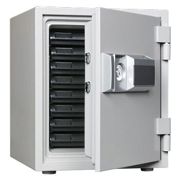 ダイヤセーフ 耐火金庫 引き出し ダブルキータイプ DE30-1 2009年製 ダイヤセーフ 耐火金庫 2キー式 DW30-1 29kg - e金庫本舗