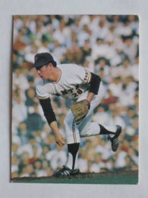 74160 カルビープロ野球カード 74年 No.160 巨人 関本四十四 並下品