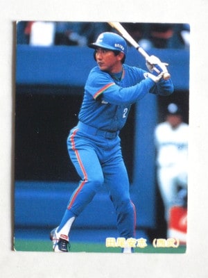 カルビープロ野球チップス 田尾安志 田尾安志【カルビー1986年】Calbee1986#155 - 野球カードの
