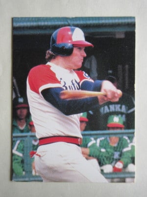 美品 80年代☆プロ野球カード☆カルビー☆1982 no639☆読売巨人軍
