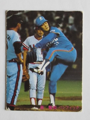 81238 カルビープロ野球カード 1981年 No.238 西武 森繁和