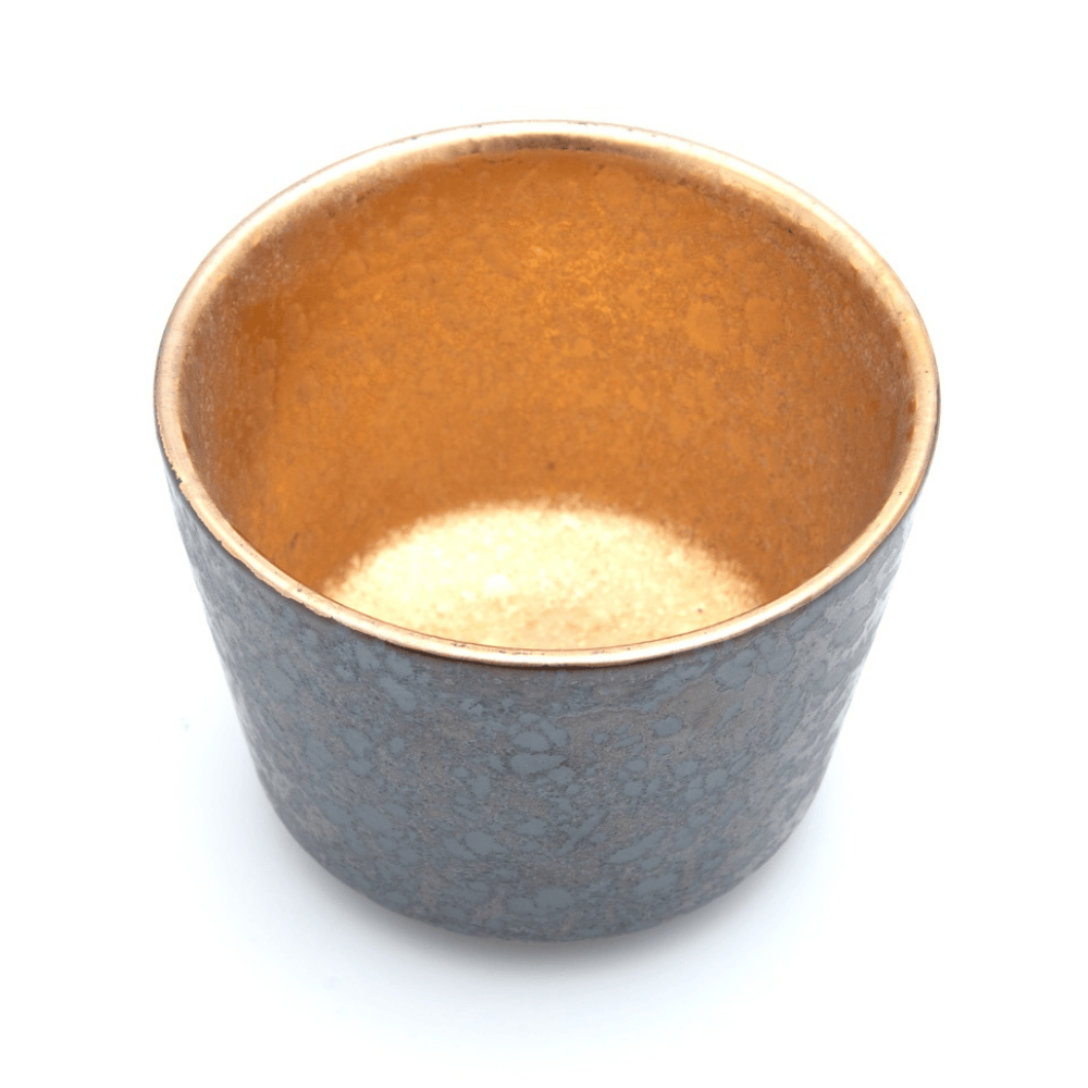 陶悦窯】黒晶金塗り高台ソバ猪口（小）【有田焼】｜創亭やぶきたオンライン