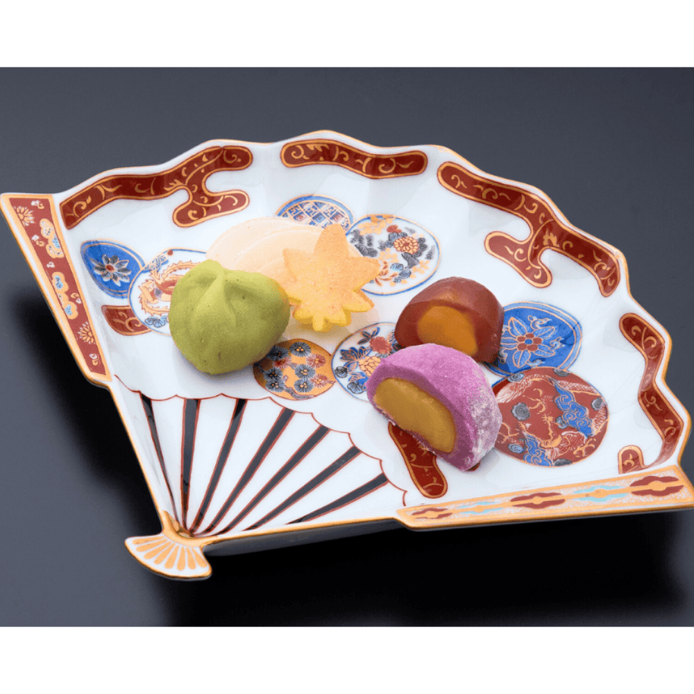 有田焼 林九郎窯 赤濃鳳凰 菊割皿 中鉢 有田焼 林九郎窯 赤濃鳳凰 菊割皿 中鉢 有田焼 林九郎窯 赤濃鳳凰 菊割