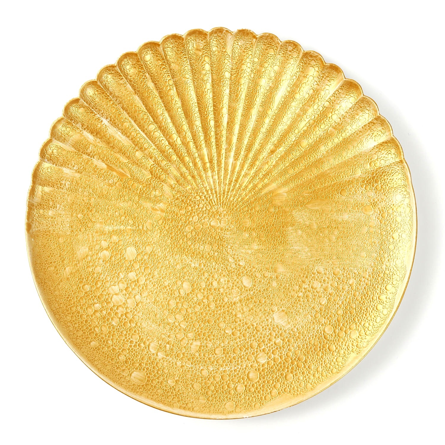 吉右衛門窯】白泡化粧雲母金片菊割23cmプレート【有田焼】｜創亭やぶき