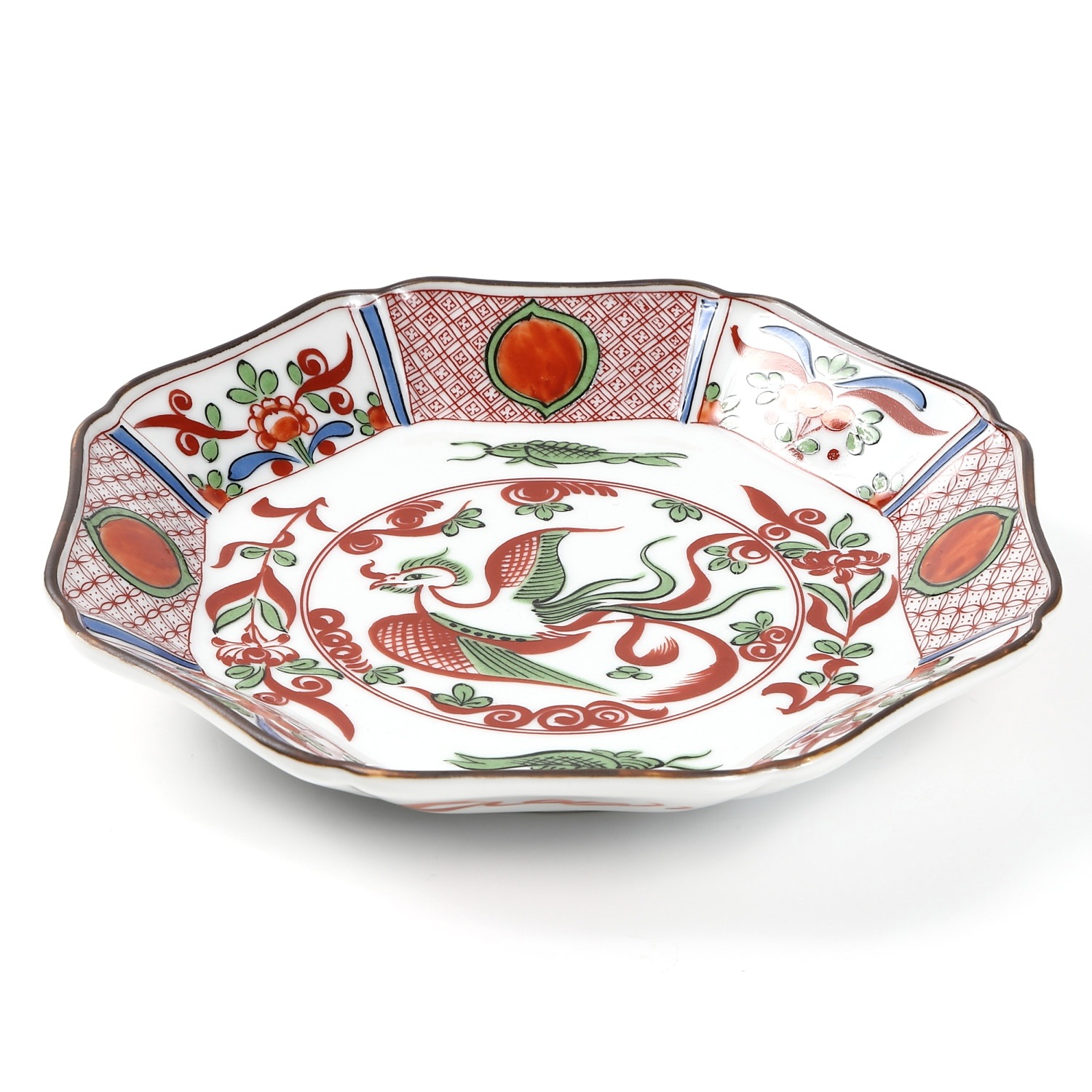 【美品】九谷焼 絵皿の彩絵鳳凰図平鉢 美品】九谷焼 絵皿の彩絵鳳凰図平鉢 - メルカリ