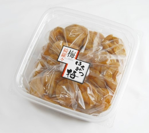 個数限定　つぶれ梅　はちみつ漬 220g｜塩分8％の甘口梅干し【紀の里食品】