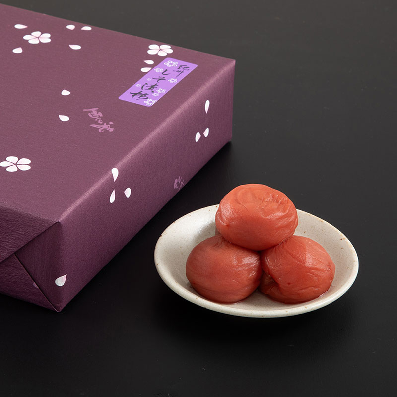 紀州南高梅 うす塩しそ漬梅　500ｇ｜減塩仕立てのまろやか紫蘇梅干し【紀の里食品】