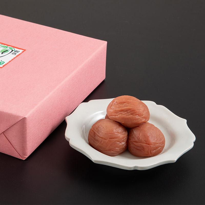 紀州南高梅 りんご梅 500g｜塩分6％の低塩・フルーティーな甘酸っぱい梅干し【紀の里食品】