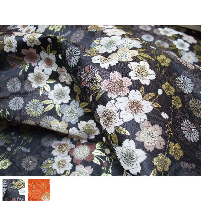 金襴生地 定番　-桜流れ-