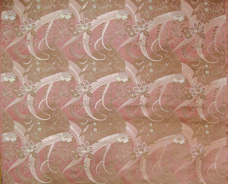 金襴生地 限定　-桜洋唐草　うす紅-