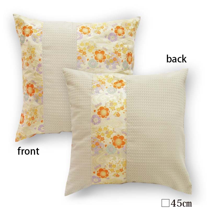 和モダンクッションカバー -枝梅観世流水-通販｜きんらん和布