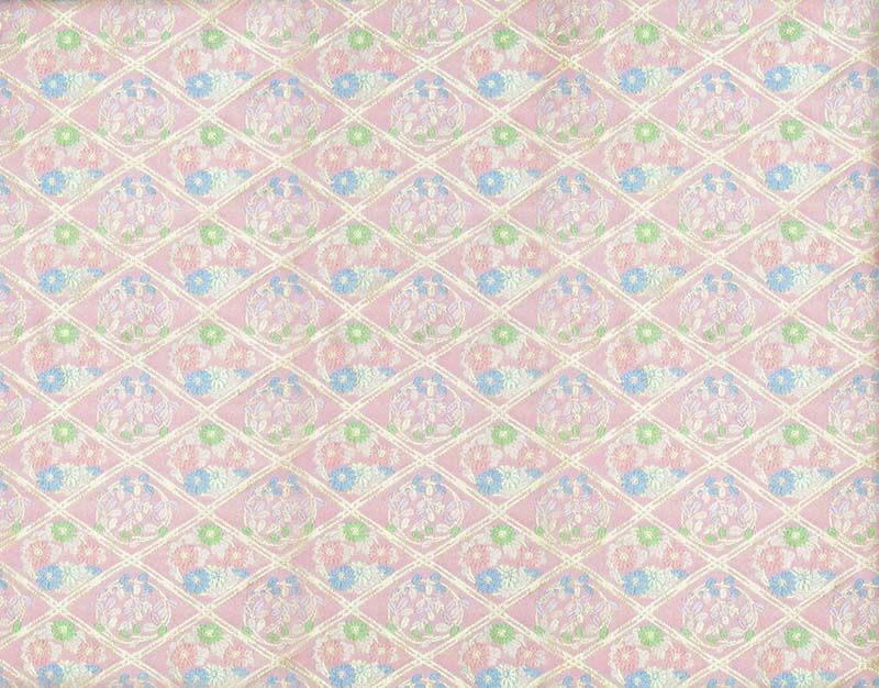 金襴生地 定番　-花丸格子-