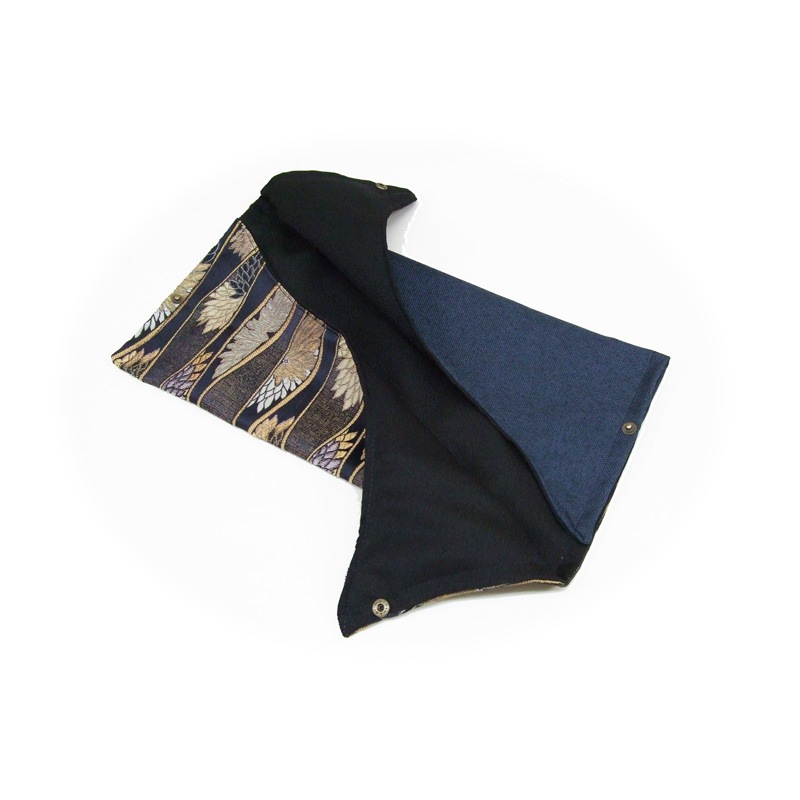 ティッシュカバー　-立涌に八重菊緞子-