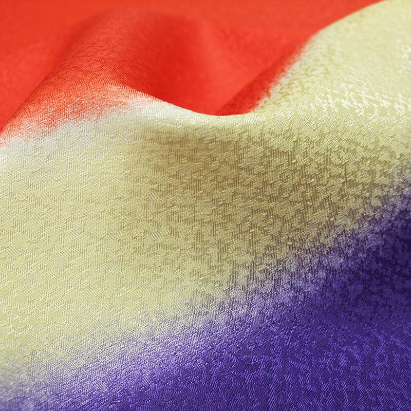 限定ちりめん友禅-円ぼかし　※1リピートごと販売-