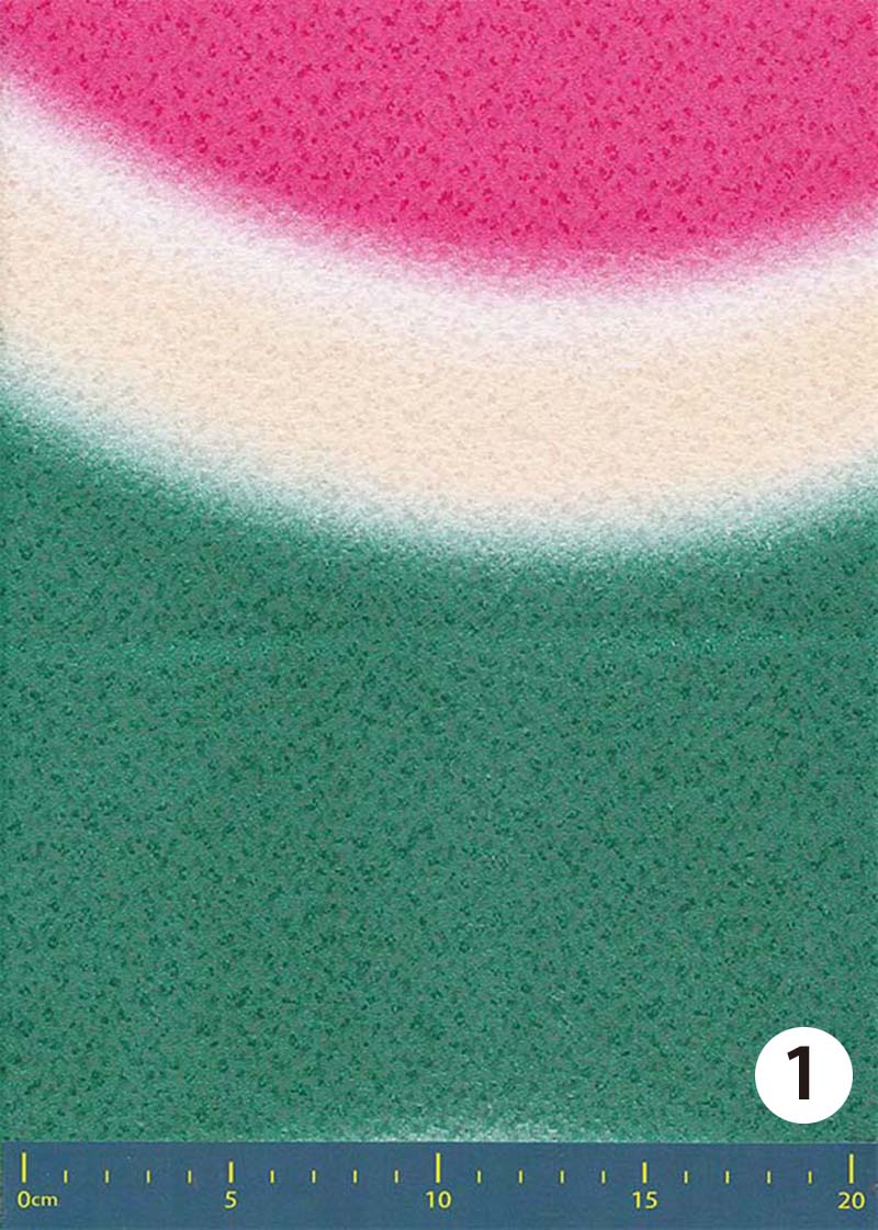 限定ちりめん友禅-円ぼかし　※1リピートごと販売-