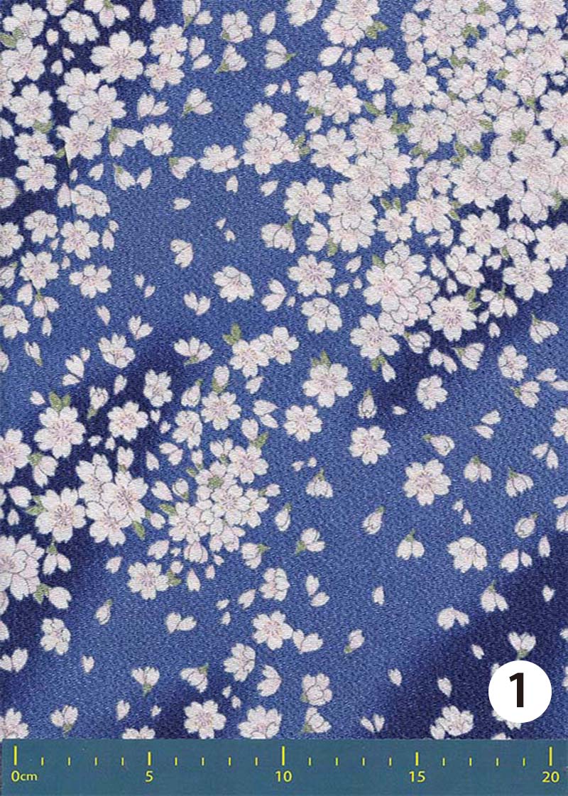 限定ちりめん友禅　-桜尽くし-