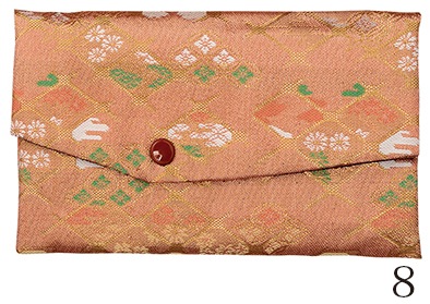 西陣織　A　ソフトホック付きポーチ