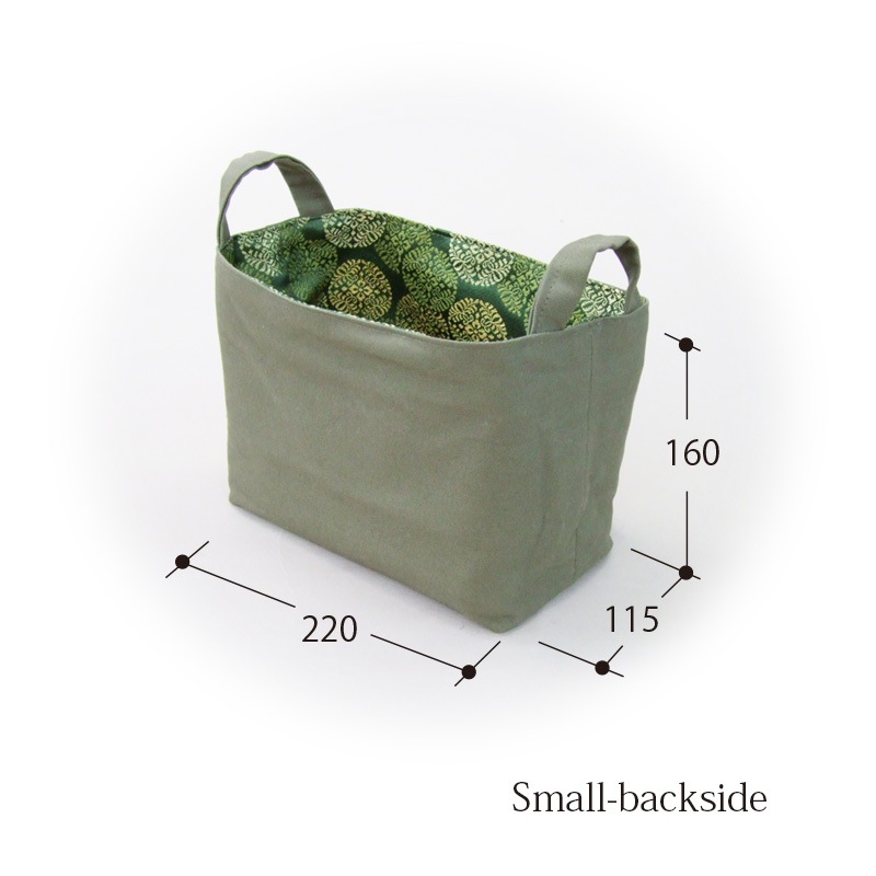 収納バッグ　-平安八ツ藤紋-