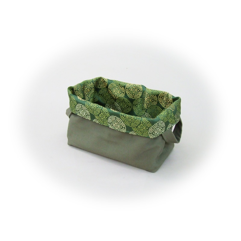 収納バッグ　-平安八ツ藤紋-