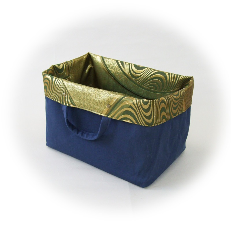 収納バッグ　-観世流水紋-