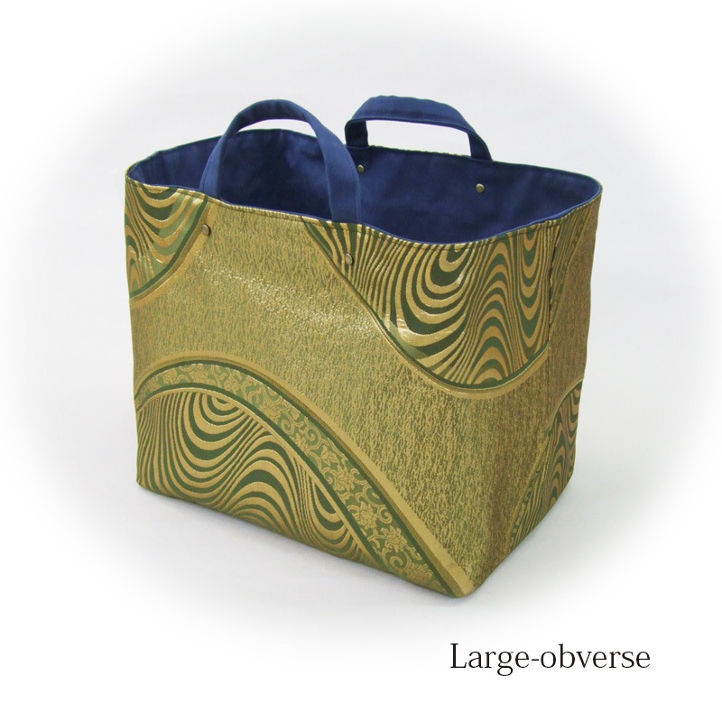 収納バッグ　-観世流水紋-