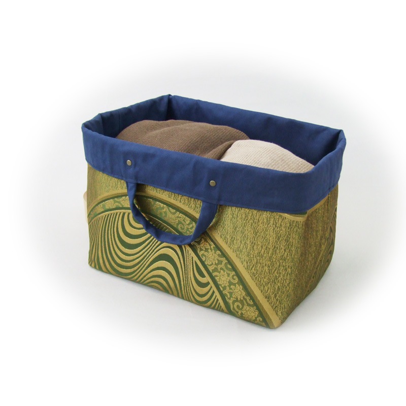 収納バッグ　-観世流水紋-