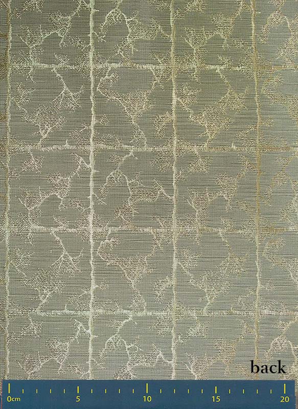 金襴生地 定番　-金箔調破れ市松文様-