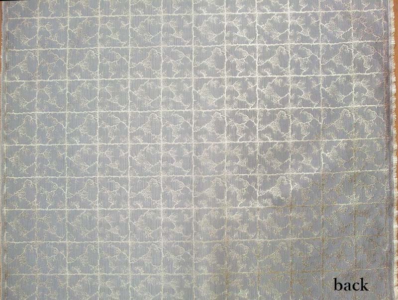 金襴生地 定番　-金箔調破れ市松文様-