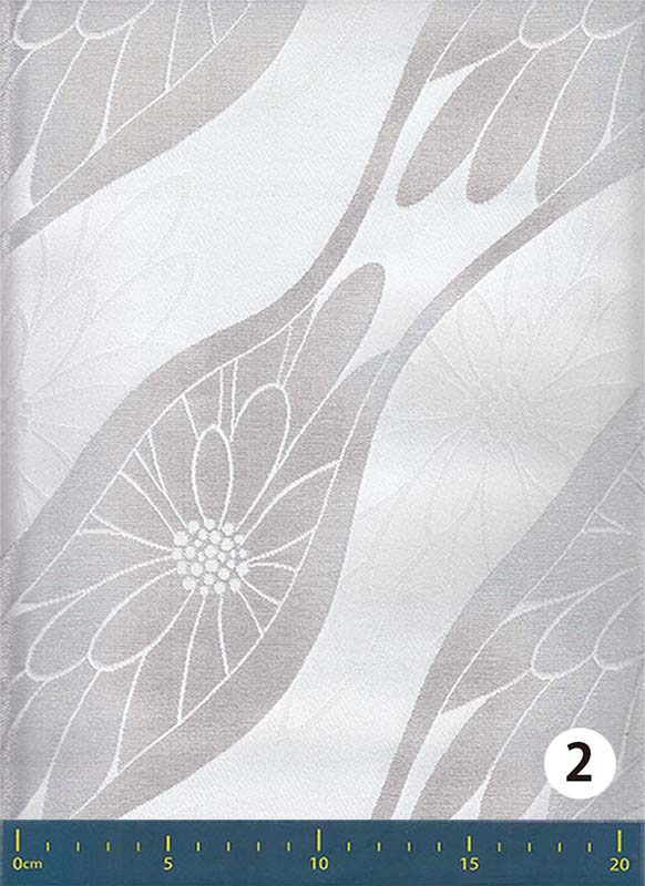 仏事用金襴　-道長菊-