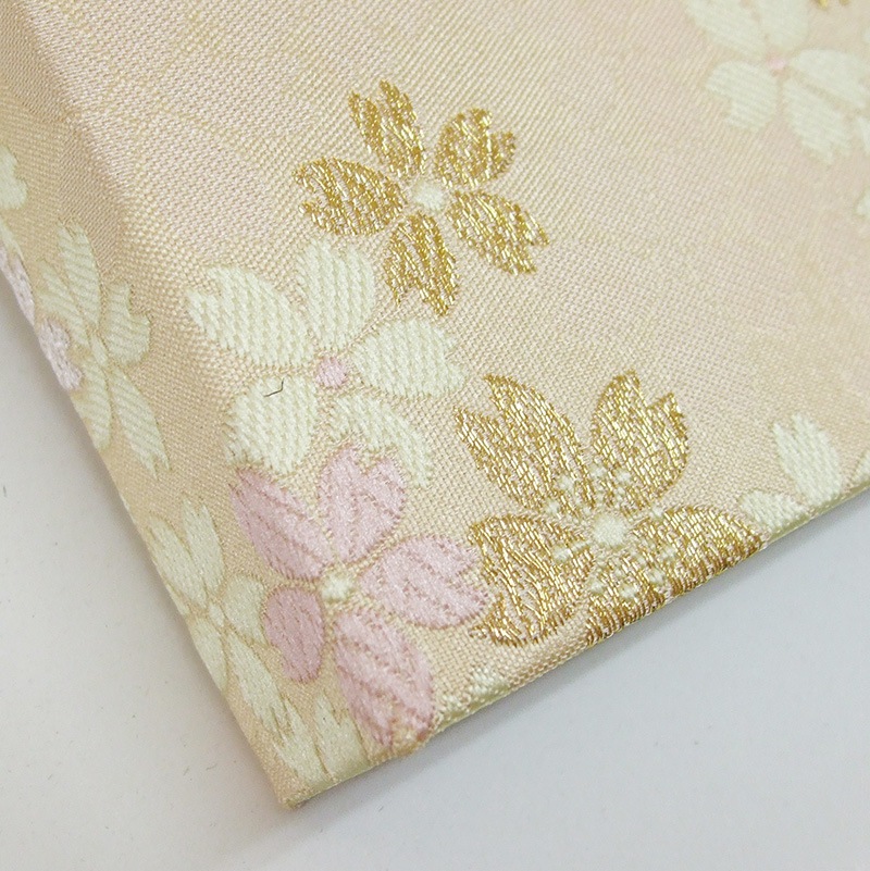 金襴カードフォルダー　-桜道長-