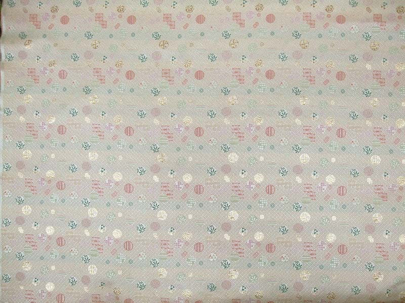 金襴生地 定番　-サークルパッチ-