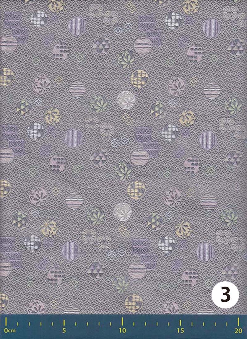 金襴生地 定番　-サークルパッチ-