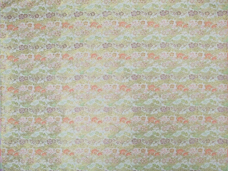 金襴生地 定番　-桜たちばな-