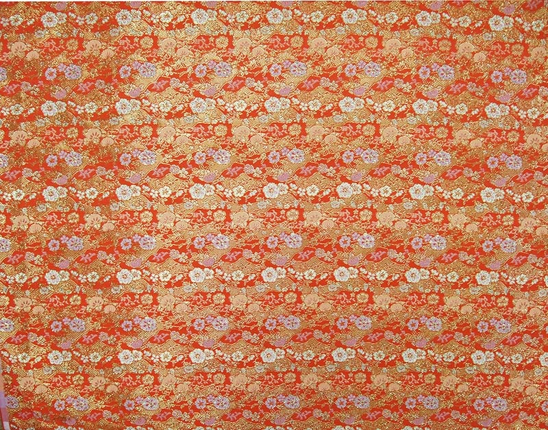 金襴生地 定番　-桜たちばな-