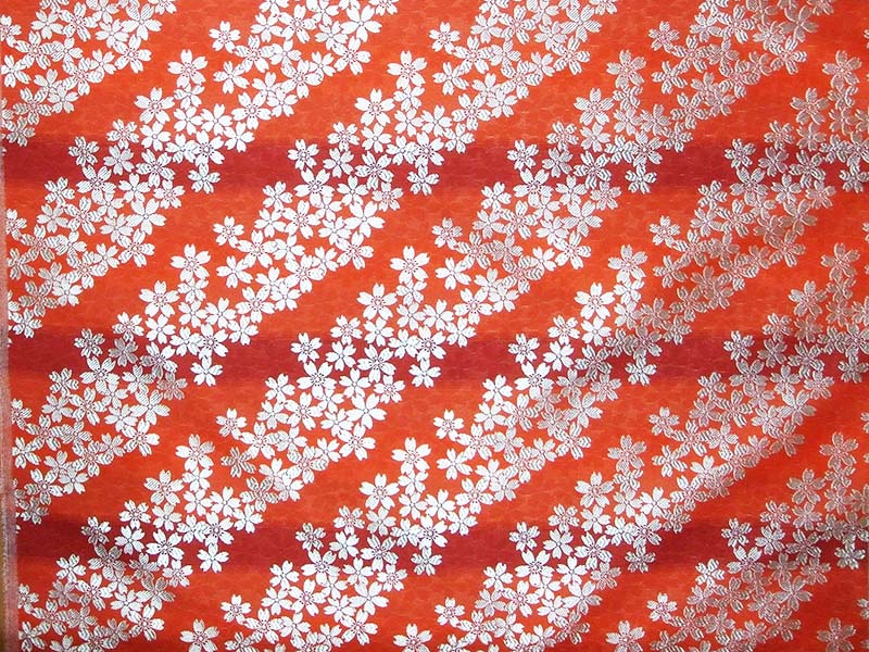 金襴生地 定番　-斜桜-