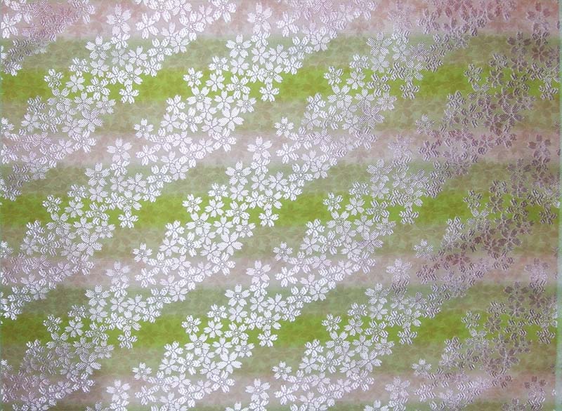 金襴生地 定番　-斜桜-