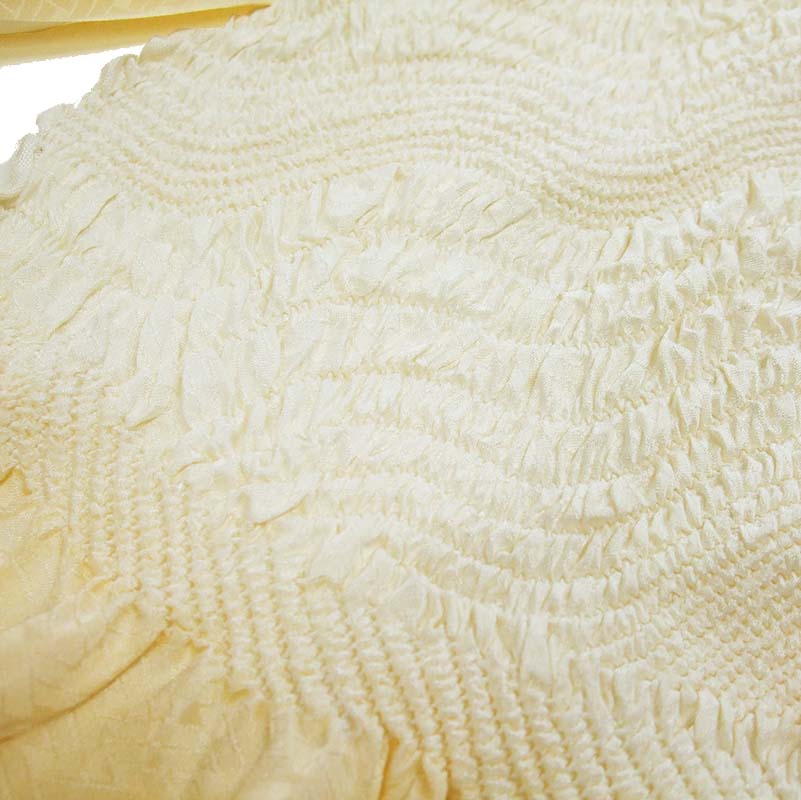 絞り帯上げ 限定　-黄-