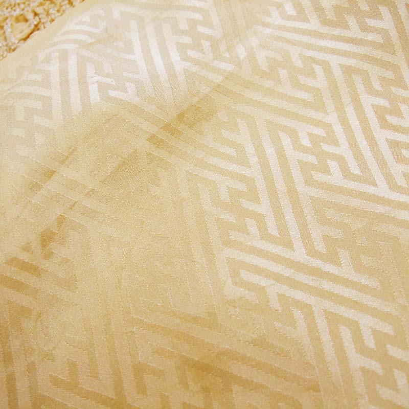 絞り帯上げ 限定　-黄-