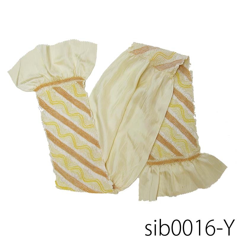 絞り帯上げ 限定　-黄-