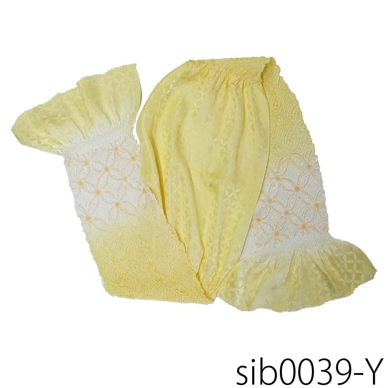 絞り帯上げ 限定　-黄-