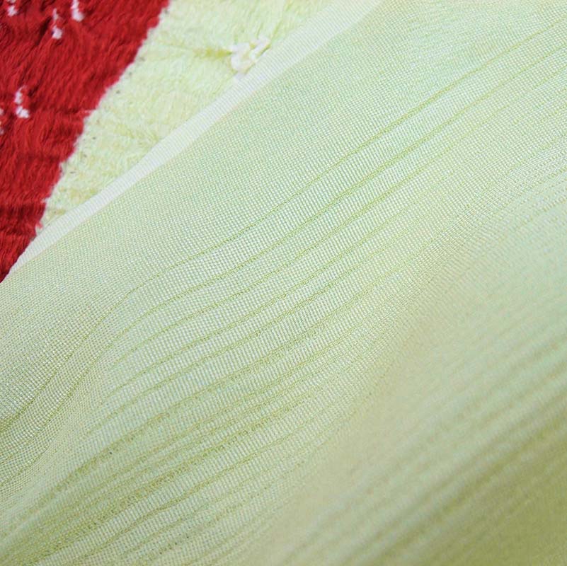 絞り帯上げ 限定　-緑-