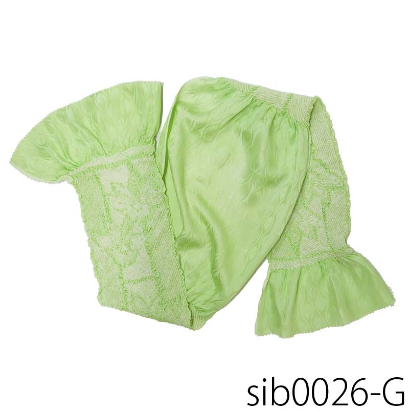 絞り帯上げ 限定　-緑-