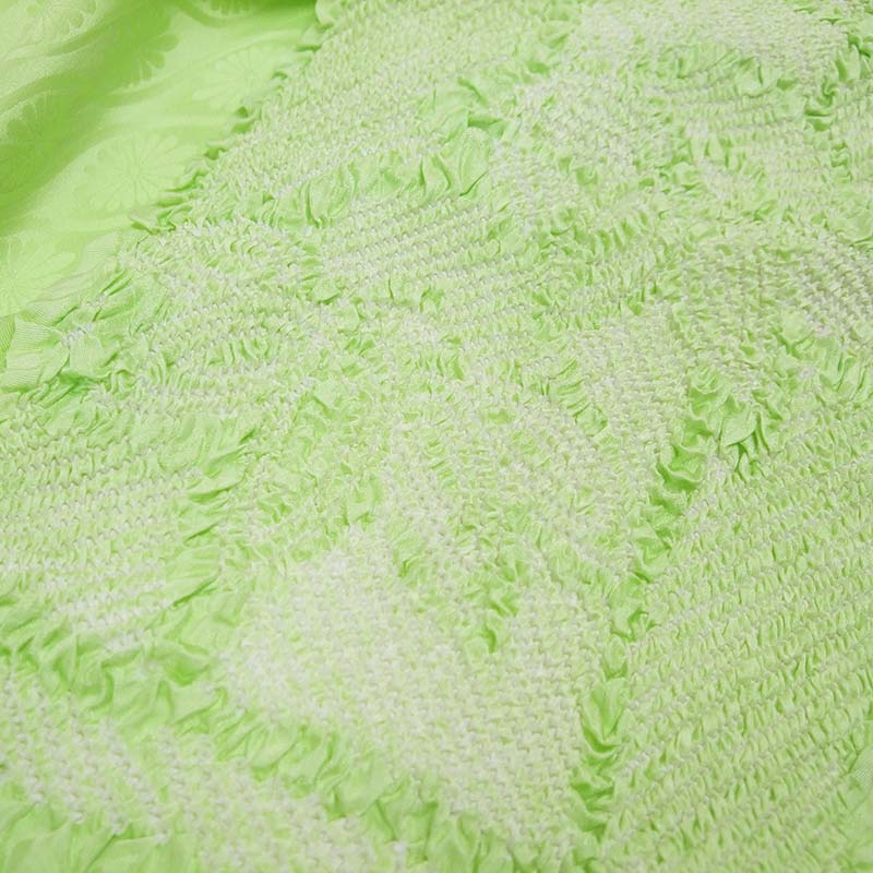 絞り帯上げ 限定　-緑-