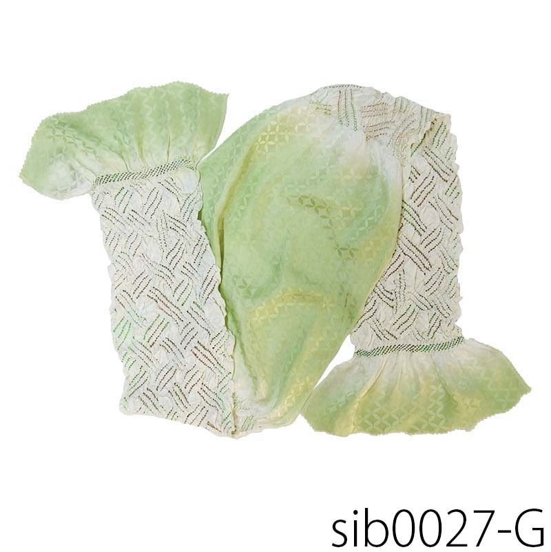 絞り帯上げ 限定　-緑-